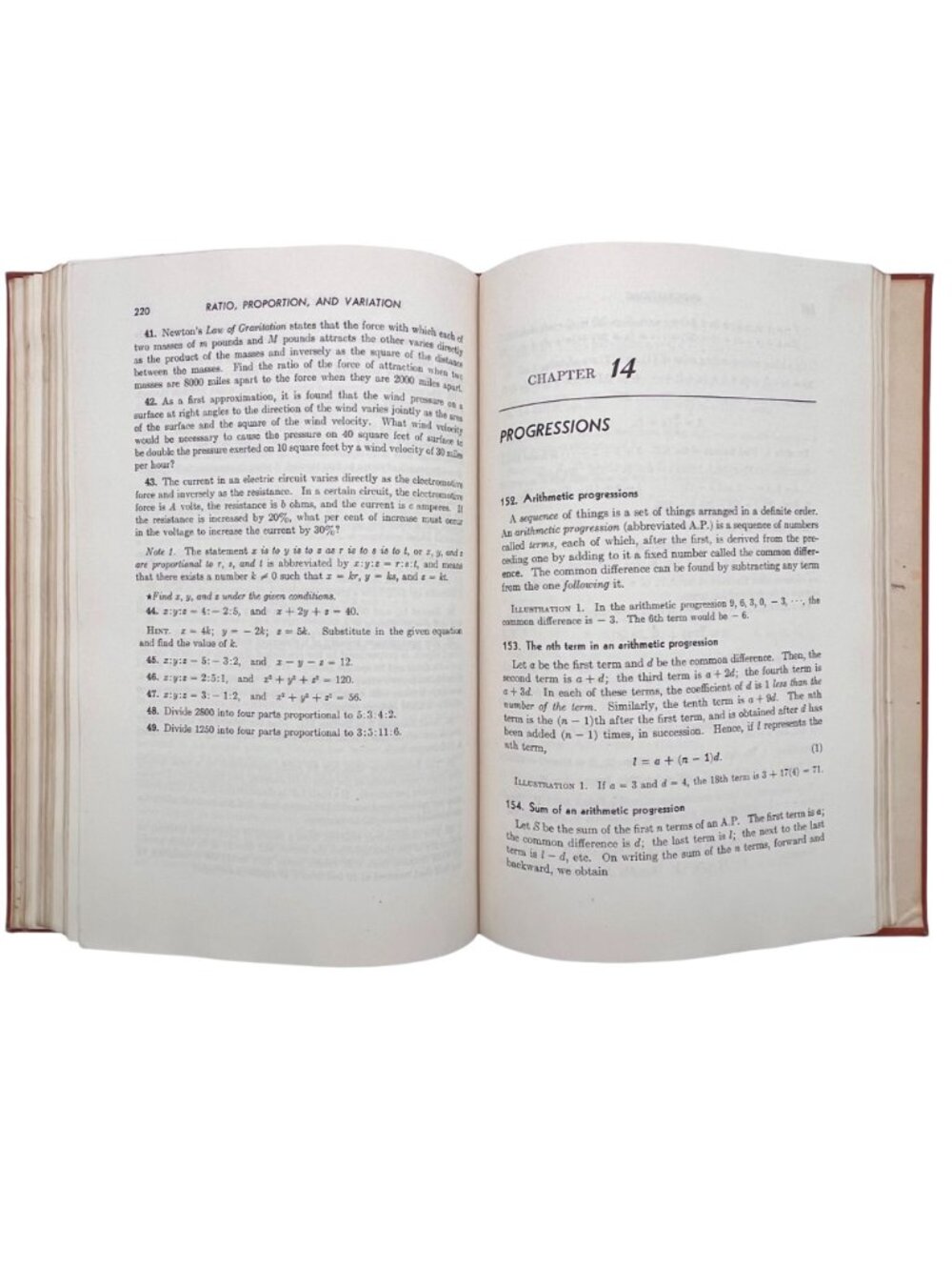Intermediate Algebra For Colleges By William L. Hart 1948 Hardcover Textbook - Picture 9 of 16